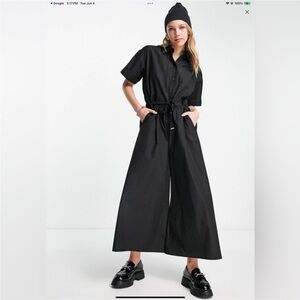 Inwear Black Wide-Leg Jumpsuit